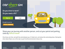 Tablet Screenshot of carsharegm.com